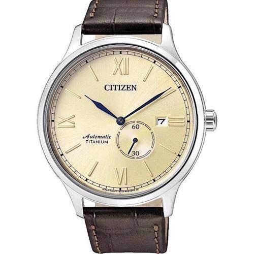 Image of Automatic titanium mat rustfri stål automatic Herre ur fra Citizen, NJ0090-13P